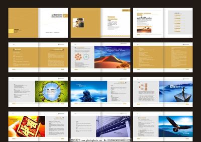 企业宣传画册 用视觉语言讲述品牌故事